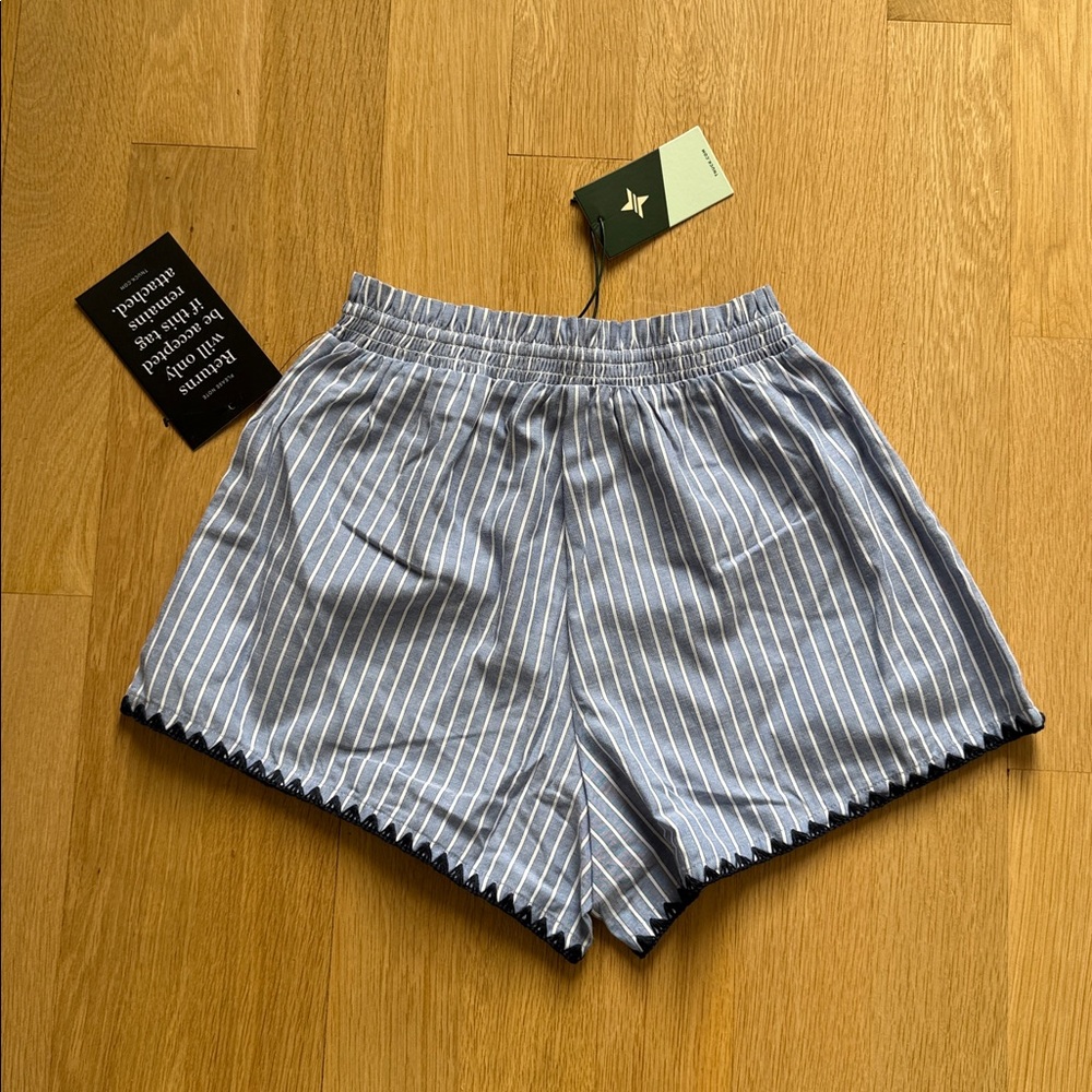 NWT Tuckernuck Blue Stripe Whipstitch Kieran Short - Picture 5 of 5